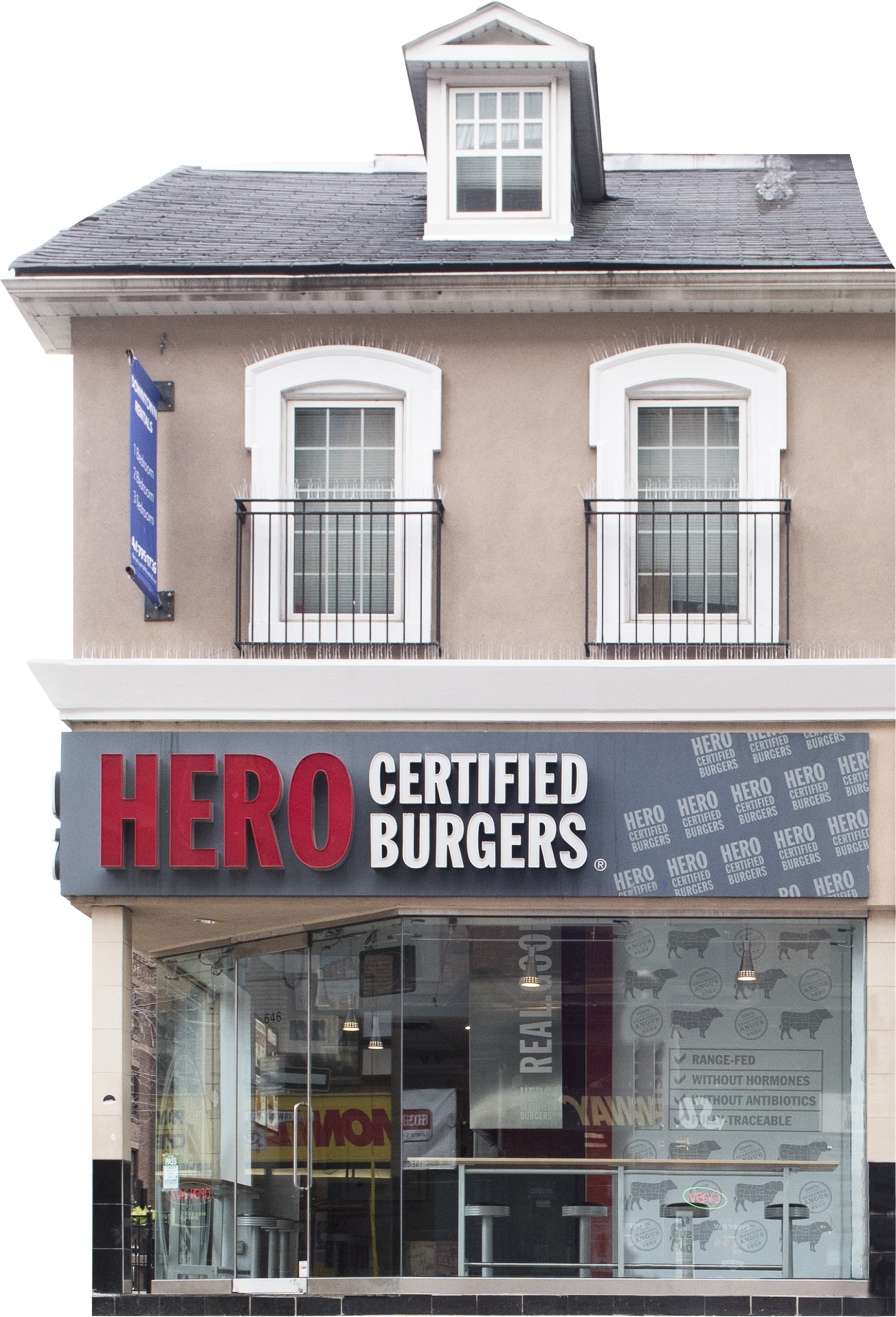 JSP9869 HERO certified burgers