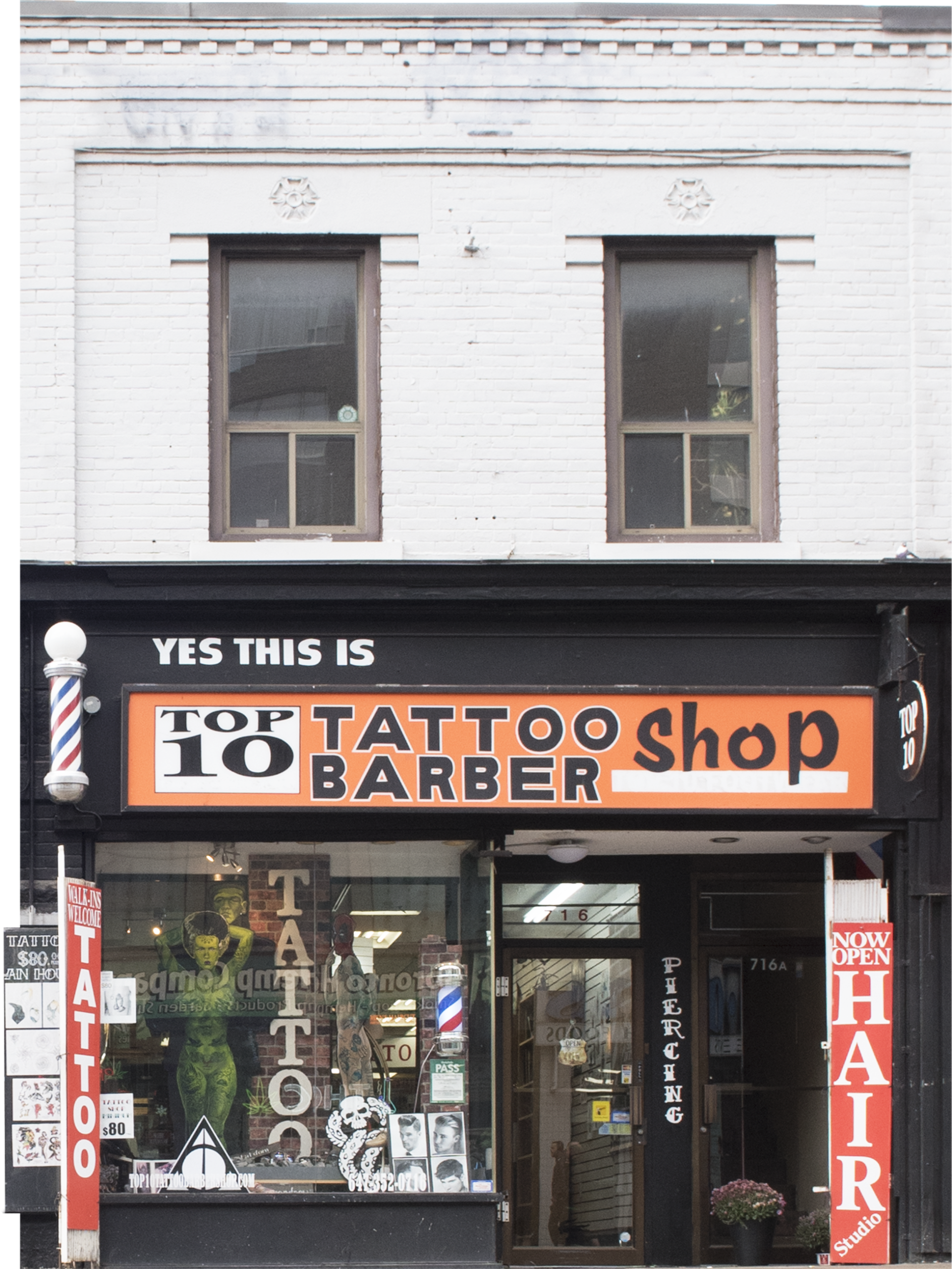 JSP9899 Tattoo barber shop